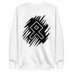 Rune Odal print sweatshirt (family protection)